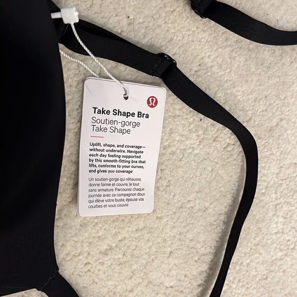 Lululemon Take Shape Bra -Black . Size C32. NWT - Picture 3 of 8